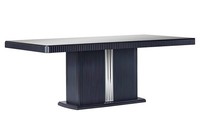 Eleganter Grauer Esstisch Aus Holz Im Modernen Design