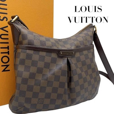 Gently Used Louis Vuitton Damier Bloomsbury PM Shoulder Bag Handbag 30.5x27x3cm