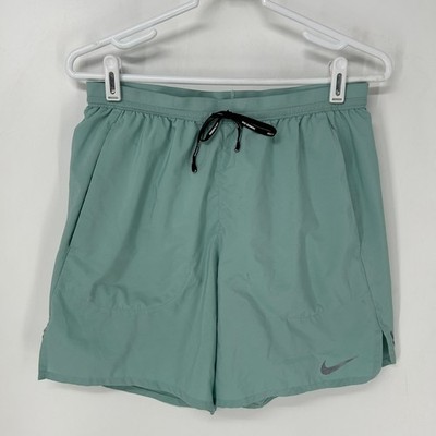 Nike Shorts Mens Medium Green 2 In 1 Flex Stride Running Short 7'' Dri-Fit