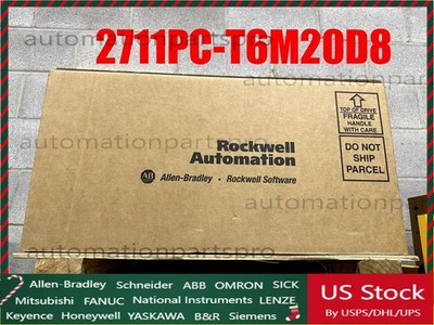 2711PC-T6M20D8/B Brand New ALLEN BRADLEY 2711PC-T6M20D8 PanelView Plus 600 US
