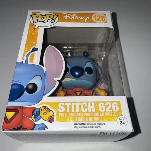 Funko Pop! Disney Lilo & Stitch Stitch 626 #125 Vinyl Figure Box Damage