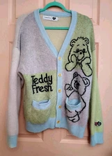 Teddy Fresh Multicolor Large Polyester - Angora Long Sleeve Heavy Sweater