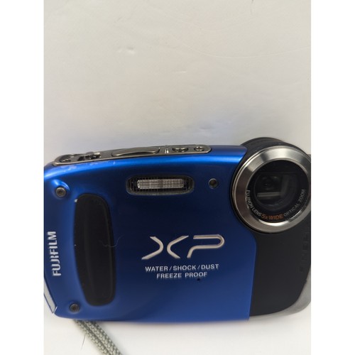 Fujifilm FinePix p50 XP Digital Camera Blue Waterproof Shockproof with Charger - Picture 6 of 18