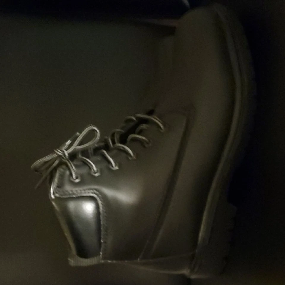 Ciervos Ciervos Zapatos Negro Niños Talla 5 Ancho 5W Botas con Cordones Foto 3 de 4