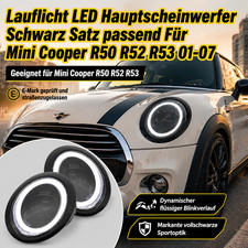 Direkt austauschbare Frontscheinwerfer LED passend Für Mini R50 Oldmodell 01-07