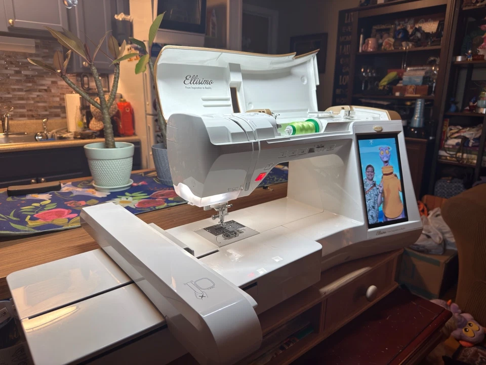 Baby Lock Ellisimo Sewing & Embroidery Machine – Fully Upgraded – Used Condition - Image 2 of 4