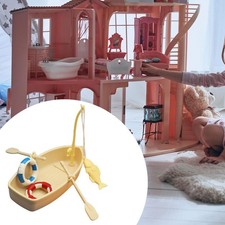 Modello di barca da pesca in miniatura Modello di mini barca per oggetti di