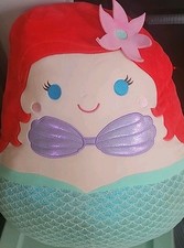 Squishmallow Ariel The Little Mermaid Princess 12  Disney Plush XL LARGE