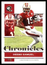 Deebo Samuel 2021 Panini Chronicles #78 49ers NFL READ FREE SHIP AutographDen