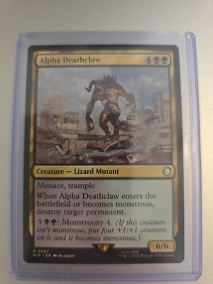 Alpha Deathclaw Universes Beyond: Fallout Regular