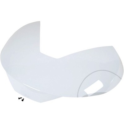 Shad Topcase Cover SH 39   Eleganter weißer Zierdeckel