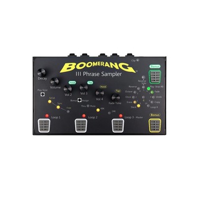 Boomerang III Phrase Sampler Looper   Used   Fully Functional   Alt Power Supply
