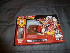Transformers CHROMEDOME & Headmaster Stylor G1 Reissue Walmart Exclusive