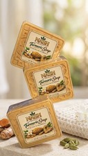 NASH Beauty Turmeric Soap 3-Pack Handmade Glo...