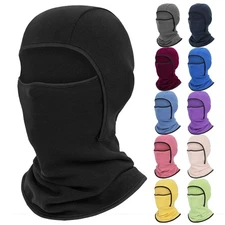 Winter Balaclava Ski Full Face Mask Windproof Fleece Neck Warm for Cold Weather