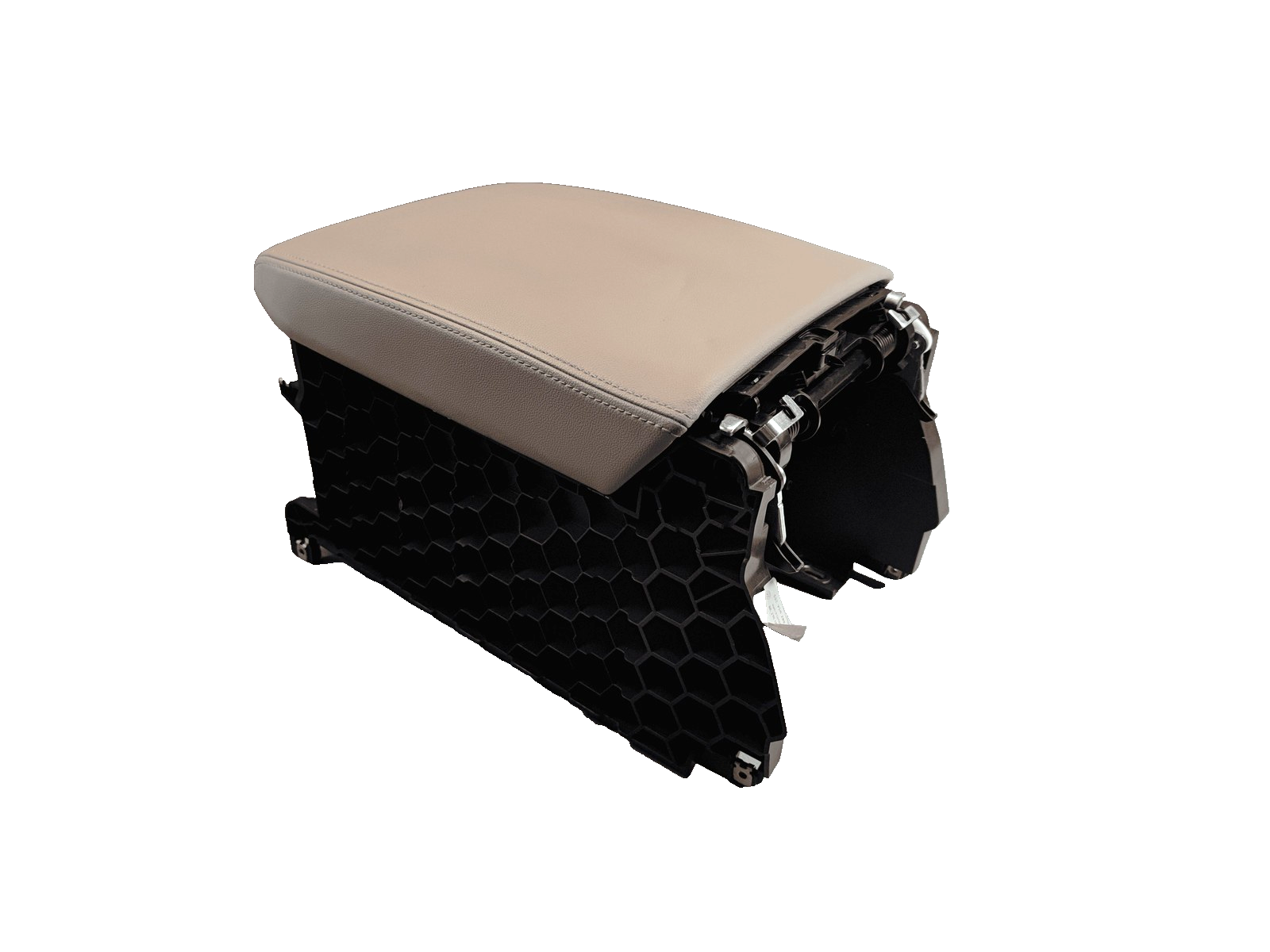 OEM VOLKSWAGEN ATLAS 2020-2023 CENTER CONSOLE STORAGE BOX W/LEATHER ARMREST