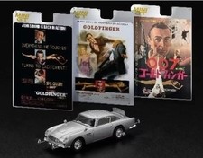 James Bond Aston Martin DB5 1/64 Mini Car Goldfinger Movie Official Japan