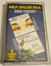 Bing Crosby When Irish Eyes Are Smiling Shillelaghs And Shamrocks Cassette New 