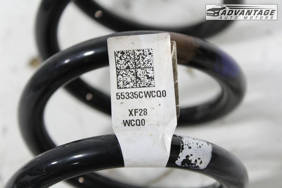 2022-24 HYUNDAI TUCSON AWD REAR LEFT & RIGHT SUSPENSION COIL SPRING SET OF 2 OEM - Image 4 of 4
