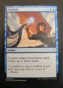 Unwind 072/269 Common Dominaria Magic: The Gathering