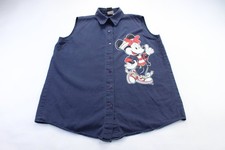 Mickey Unlimited Minnie Mouse Button Down Tank Top