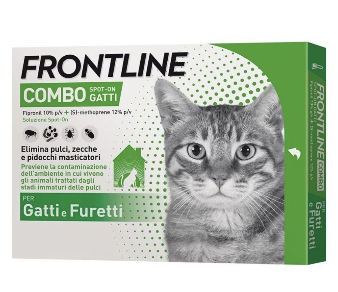 Frontline Combo Gatto 6 Pipette: Antiparassitario Originale in Offerta
