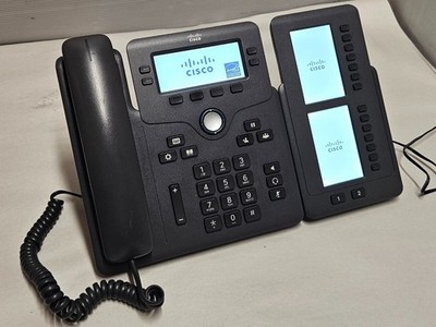 Cisco IP Phone CP-6851 with UC Phone 6800 Key Expansion Module