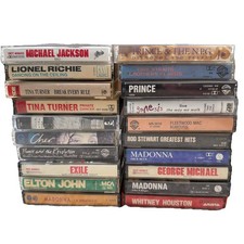 Pop  Rock 80s Cassette Tape Lot. 20 Cassettes. Good Condition. All Tested