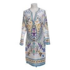 Malvin Women, Kleid, Größe: 42, Weiß/Mehrfarbig, Elasthan/Polyester #4Mt