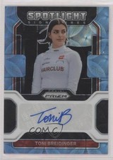 2022 Panini Prizm Carolina Blue Scope 42/75 Toni Breidinger #SS-TB Auto 2rz