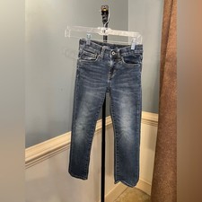 Old Navy Dark Wash Slim Jeans girls 7