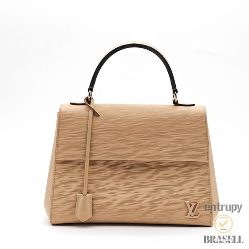LOUIS VUITTON Cluny MM M42050 2way Hand Bag Beige Epi Leather 【ImportFeeFREE】 - Picture 2 of 18