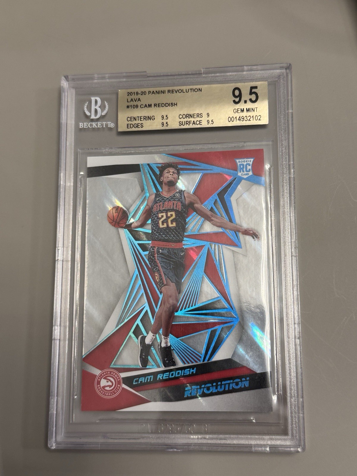 2019-20 Panini Revolution Cam Reddish Rookie Lava /10 SUPER RARE