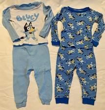 Set Of 2 Bluey Pajama Outfits - Size 2T - 2 Shirts, 2 Pants