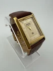 GOLD DIAL-Vintage Seiko Slim Quartz Men’s Wrist Watch