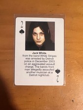 Starz Behind Barz Jack White Playing Card 2 Of Spades
