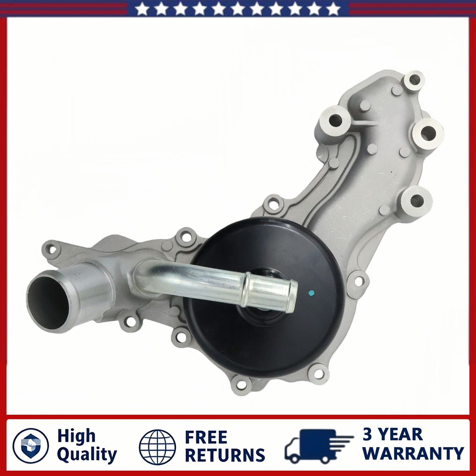 Fit For 17-22 Maserati Levante 3.0 V6 Engine Cooling Water Pump w/Thermostat Kit