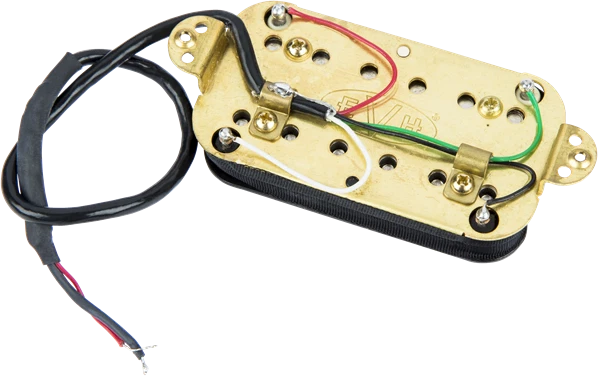 Captador de pescoço EVH Eddie Van Halen Wolfgang preto/branco zebra humbucker guitarra - Imagem 3 de 4