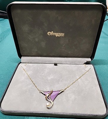 Royal Azel & 14K Gold Halskette mit Diamant Akzent