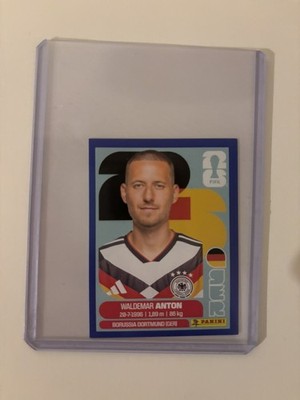 2026 Panini FIFA World Cup Waldemar Anton GER 7 BLUE Parallel Germany Sticker