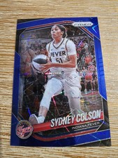 2025 Panini Prizm WNBA  Sydney Colson Blue Velocity Prizm #1 FEVER 