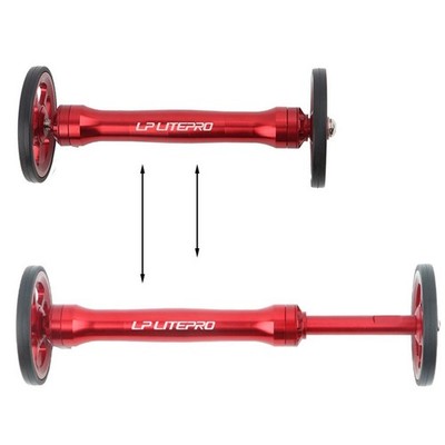 Teleskopstange Für 3 Sixty Faltrad Für Brompton Schwarz/Rot/Silber/Gold