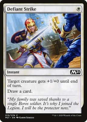 Defiant Strike Core Set 2021 Regular