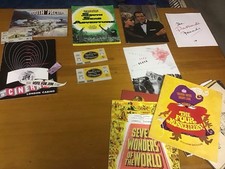 Collection Of Old Movie Programmes X 15 Program Lot Some Inc Tickets
