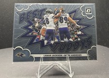 2025 Panini Donruss Optic Best Tuddys #15 Lamar Jackson/Mark Andrews Ravens