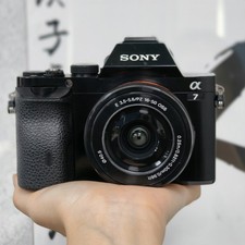 Sony Alpha A7 a7m1 24.3MP Full Frame Mirrorless Digital Camera w/16-50mm Lens