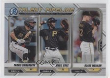 2021 Bowman Talent Pipeline Oneil Cruz Blake Weiman Travis Swaggerty 0ps8