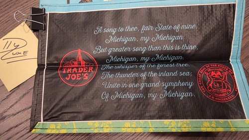 You Pick From Mystery Pack-Trader Joe's Torba na zakupy wielokrotnego użytku / torba na zakupy Fabrycznie nowa z metką - Zdjęcie 41 z 98