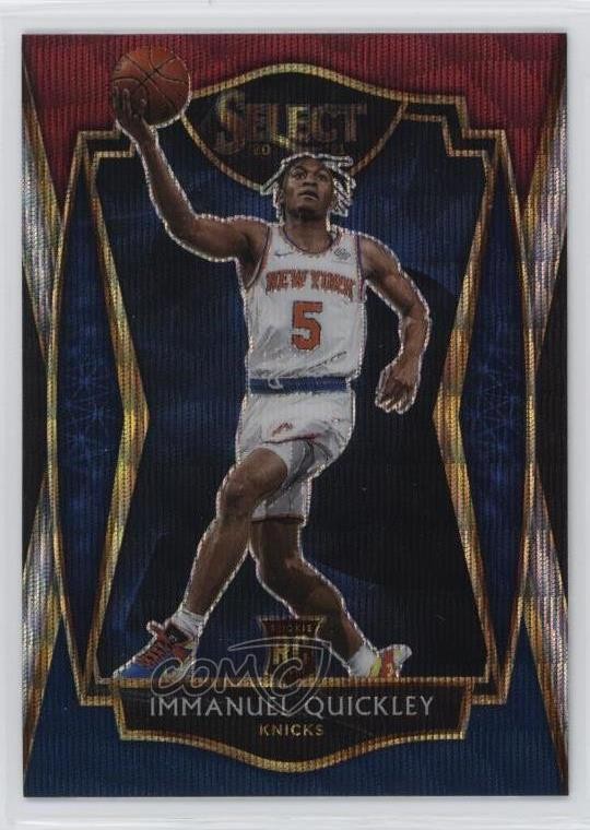 2020-21 Panini Select Premier Level Tri-Color Prizm Immanuel Quickley #172 0n64