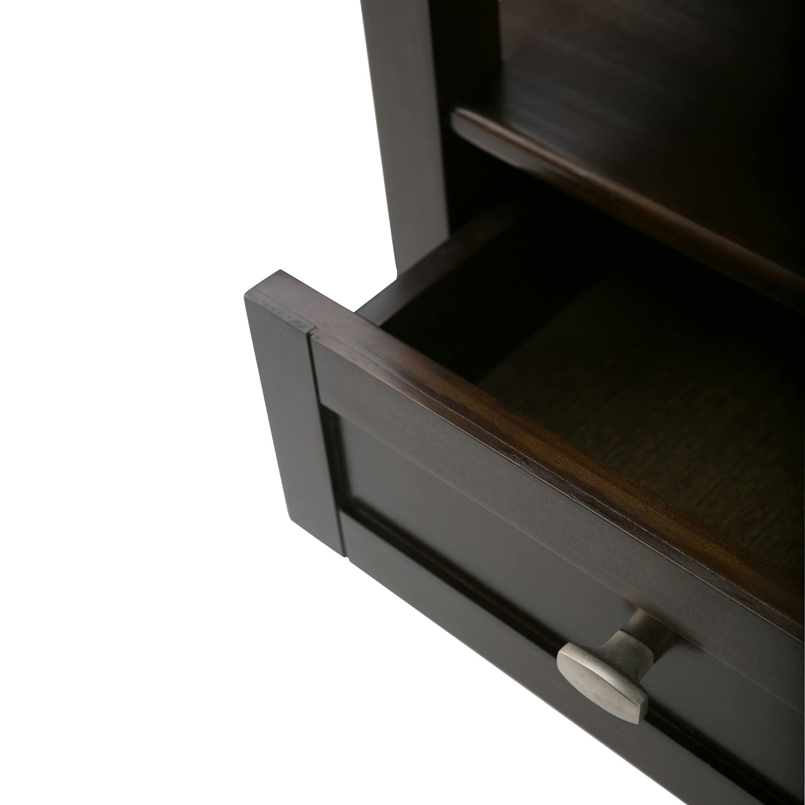 SIMPLIHOME Warm Shaker SOLID WOOD 20 inch Wide Rectangle Transitional End Sid...